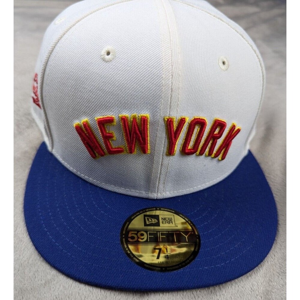 Men's New Era White New York Yankees Big League Chew  7 1/8 59FIFTY Fitted Hat